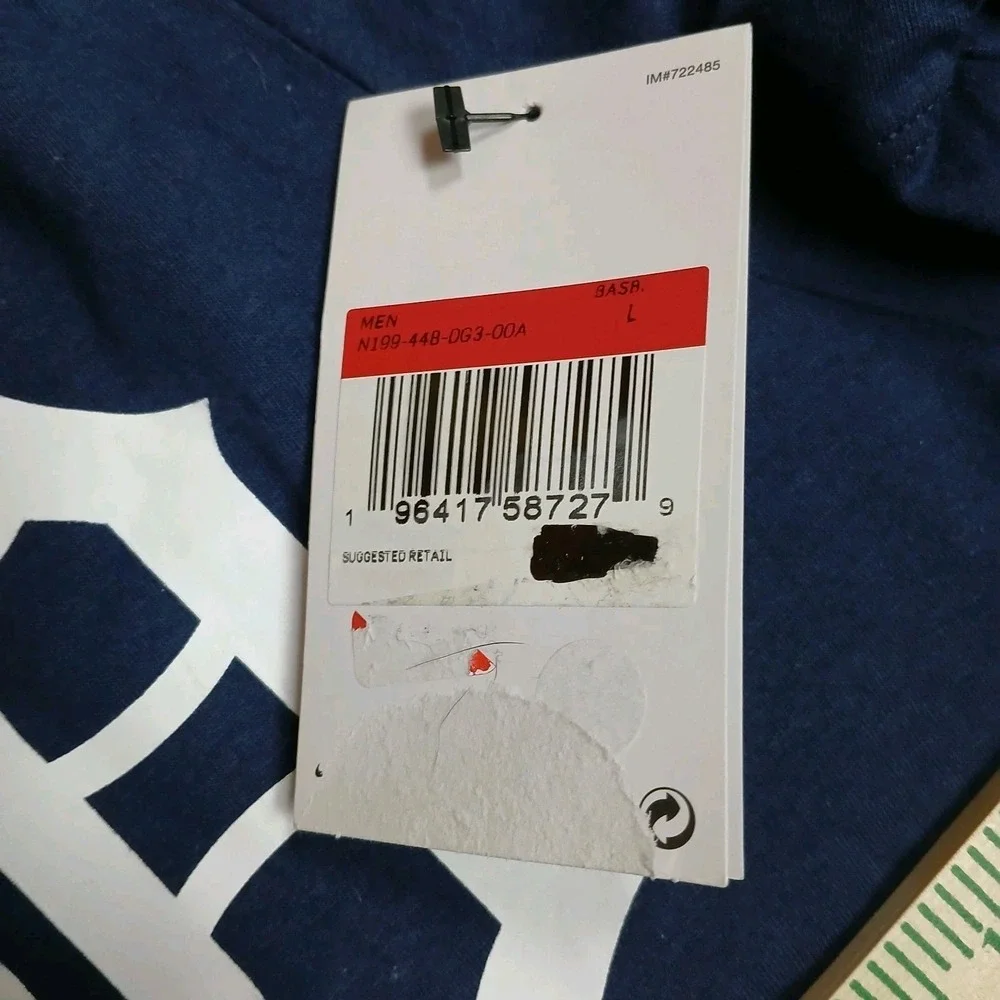 NWT Nike Detroit Tigers Javier Baez T Shirt Old English‎ 